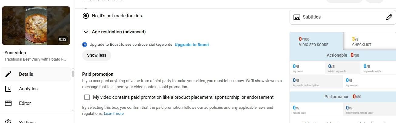 Youtube SEO